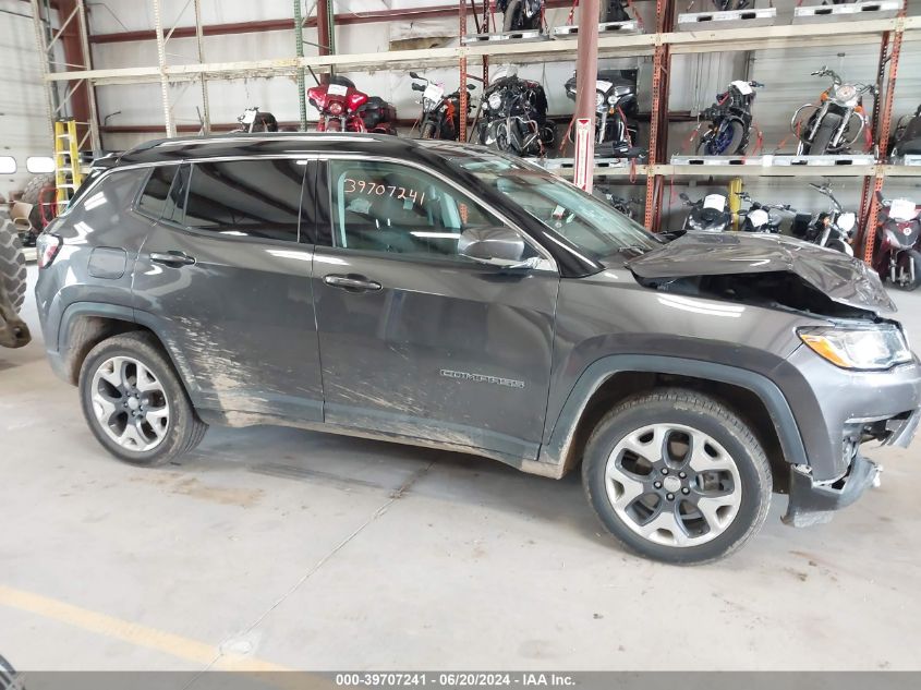 2019 Jeep Compass Limited 4X4 VIN: 3C4NJDCB4KT665965 Lot: 39707241