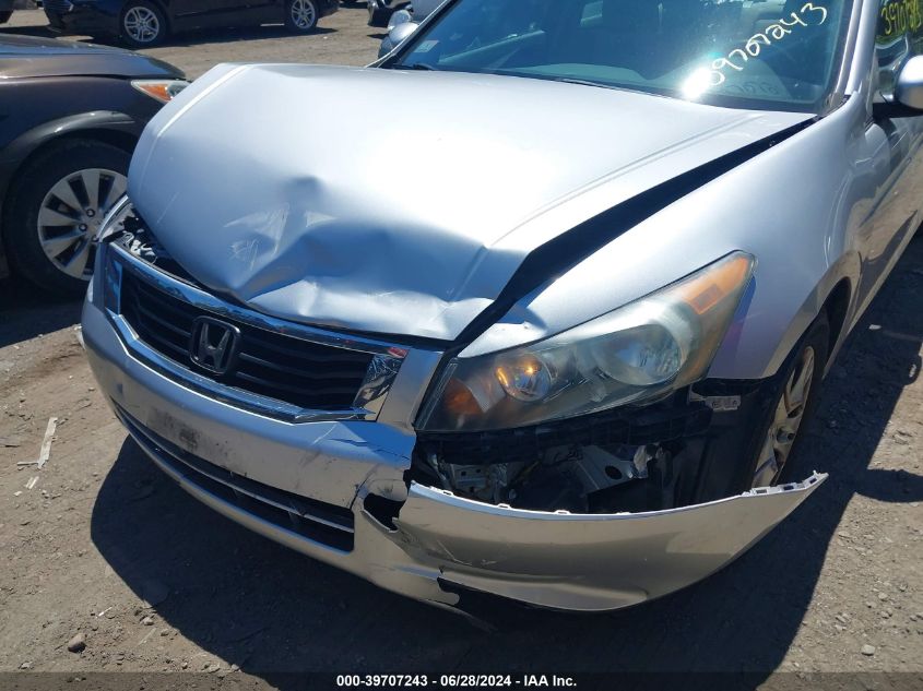 2010 Honda Accord 2.4 Lx-P VIN: 1HGCP2F40AA081920 Lot: 39707243