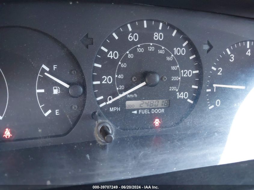 2000 Toyota Camry Ce VIN: 4T1BG22K2YU942842 Lot: 39707249