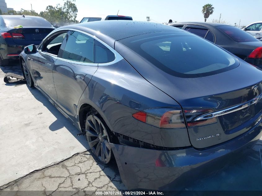 2018 Tesla Model S 100D/75D/P100D VIN: 5YJSA1E22JF263468 Lot: 39707253