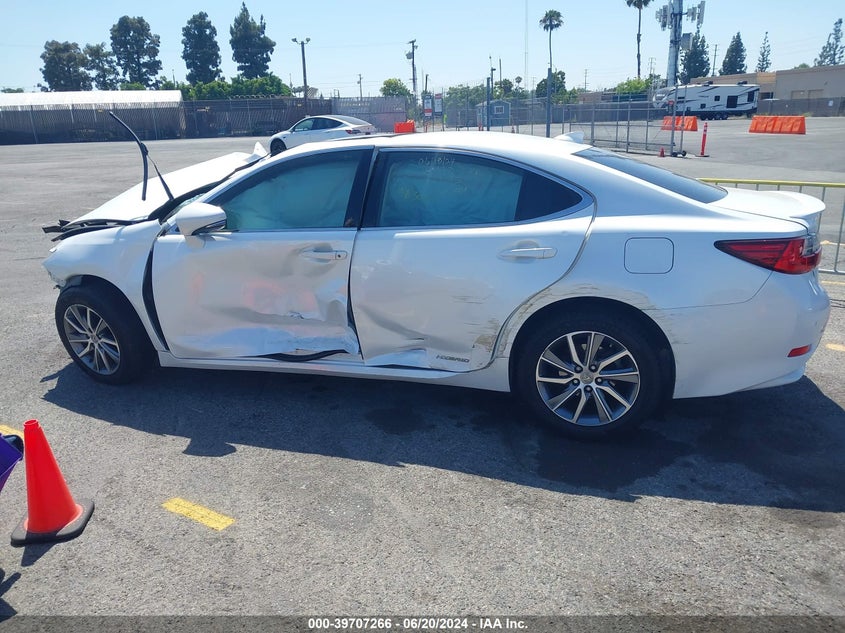 2018 Lexus Es 300H 300H VIN: JTHBW1GG4J2186565 Lot: 39707266