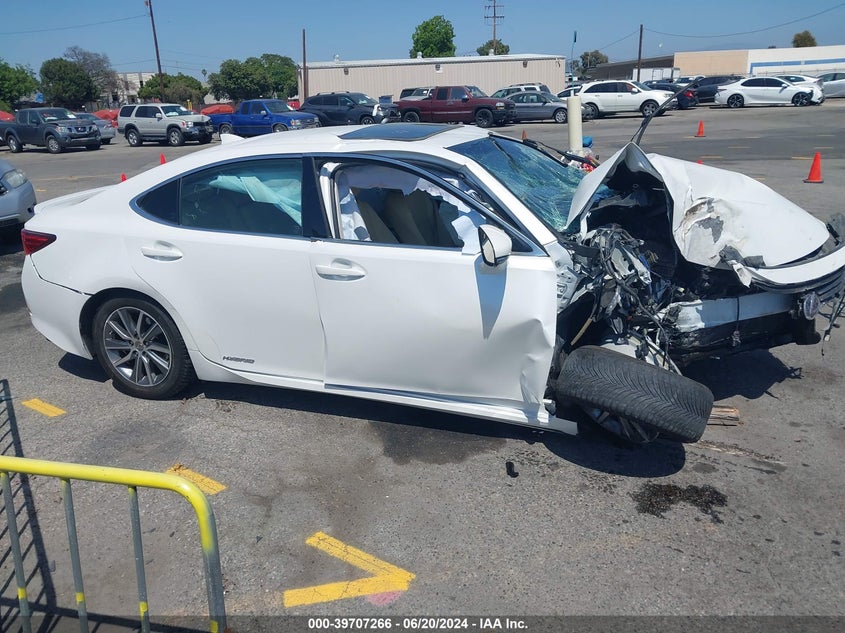 2018 Lexus Es 300H 300H VIN: JTHBW1GG4J2186565 Lot: 39707266