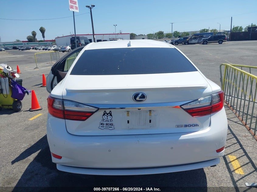 2018 Lexus Es 300H 300H VIN: JTHBW1GG4J2186565 Lot: 39707266