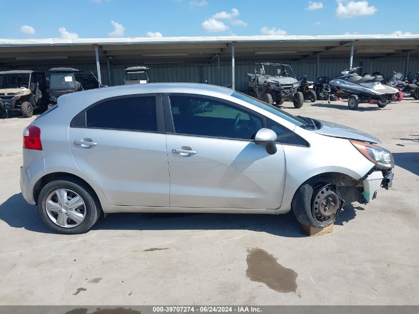 2015 Kia Rio Lx VIN: KNADM5A33F6501477 Lot: 39707274