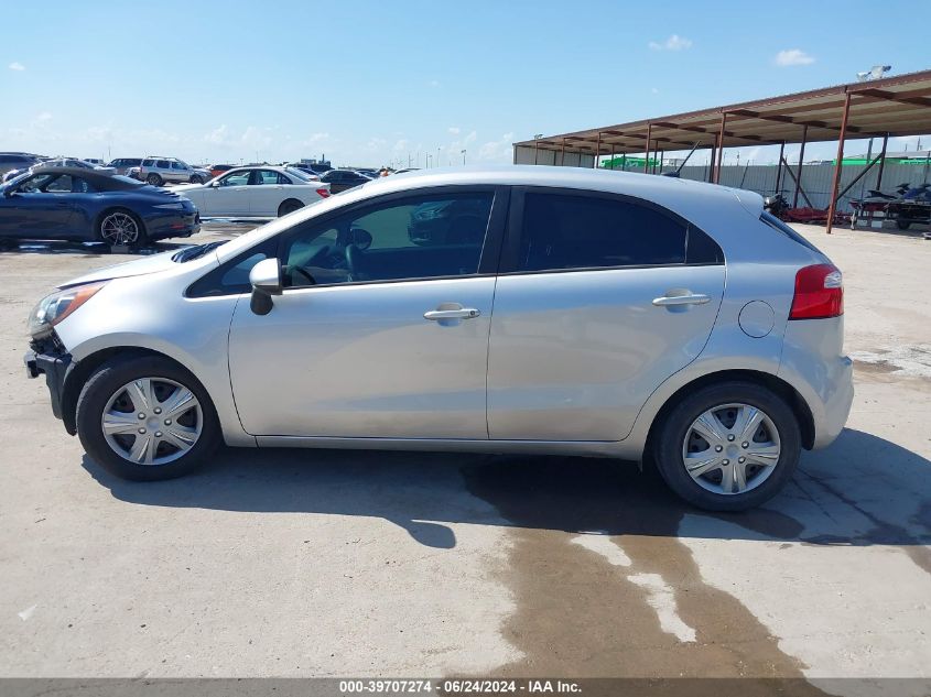 2015 Kia Rio Lx VIN: KNADM5A33F6501477 Lot: 39707274