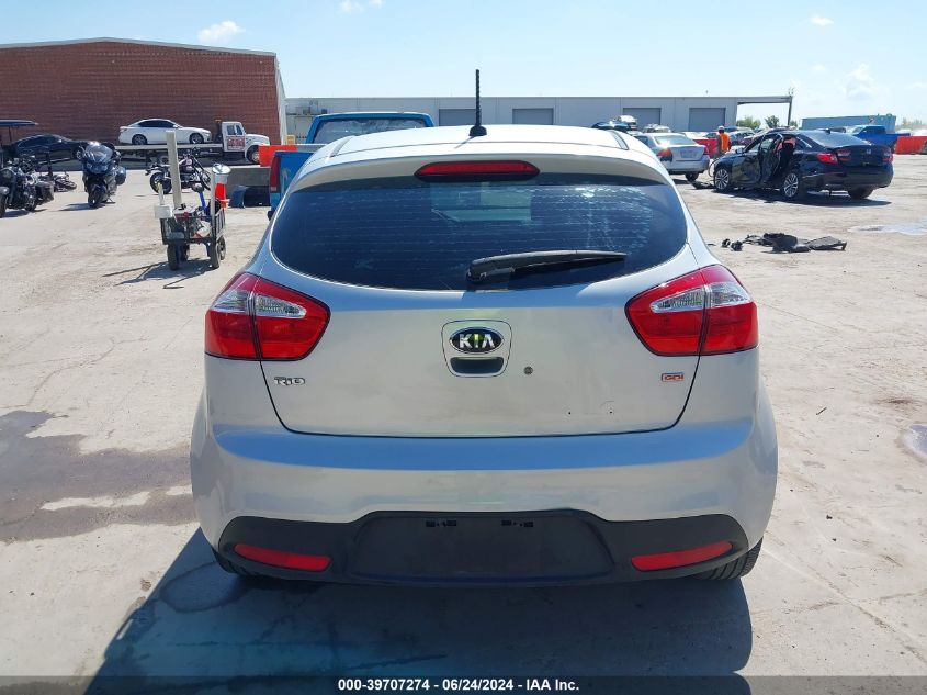 2015 Kia Rio Lx VIN: KNADM5A33F6501477 Lot: 39707274