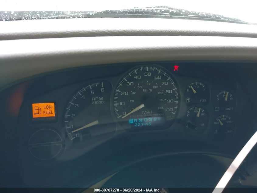 2002 Chevrolet Tahoe Lt VIN: 1GNEK13Z62R128734 Lot: 39707278