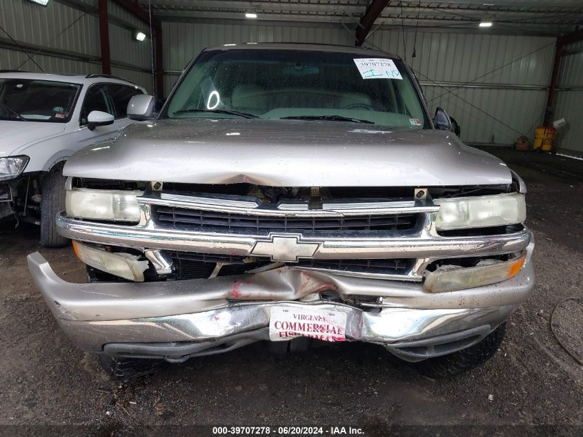 2002 Chevrolet Tahoe Lt VIN: 1GNEK13Z62R128734 Lot: 39707278