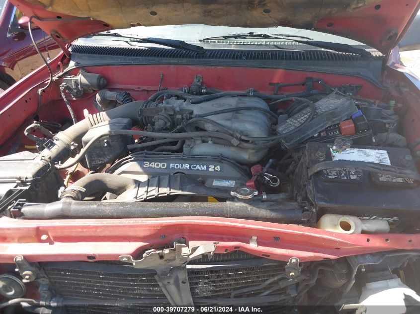 2000 Toyota Tacoma Prerunner V6 VIN: 4TASN92N5YZ605089 Lot: 39707279