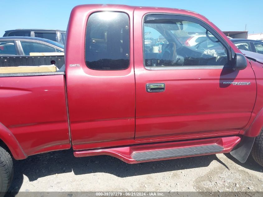 2000 Toyota Tacoma Prerunner V6 VIN: 4TASN92N5YZ605089 Lot: 39707279