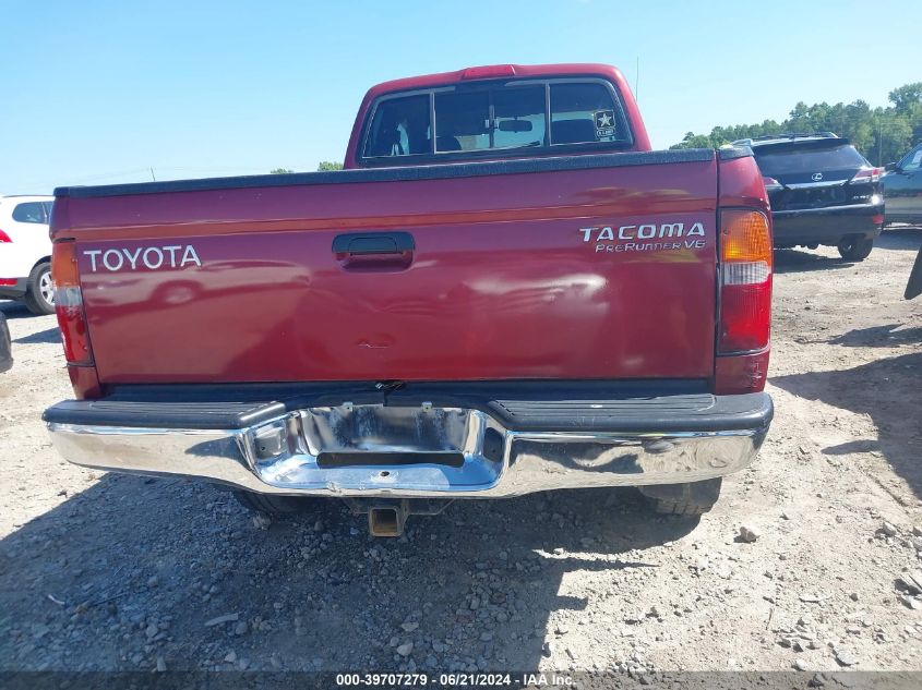 2000 Toyota Tacoma Prerunner V6 VIN: 4TASN92N5YZ605089 Lot: 39707279