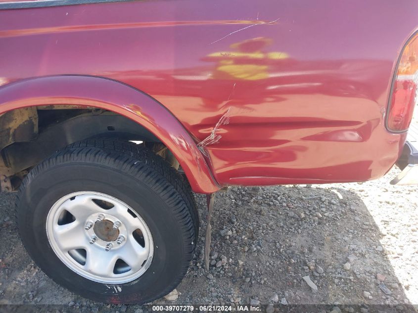 2000 Toyota Tacoma Prerunner V6 VIN: 4TASN92N5YZ605089 Lot: 39707279