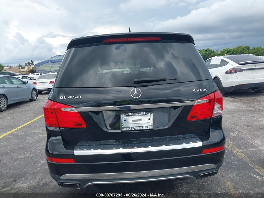 2015 MERCEDES-BENZ GL 450 4MATIC - 4JGDF6EE7FA582183