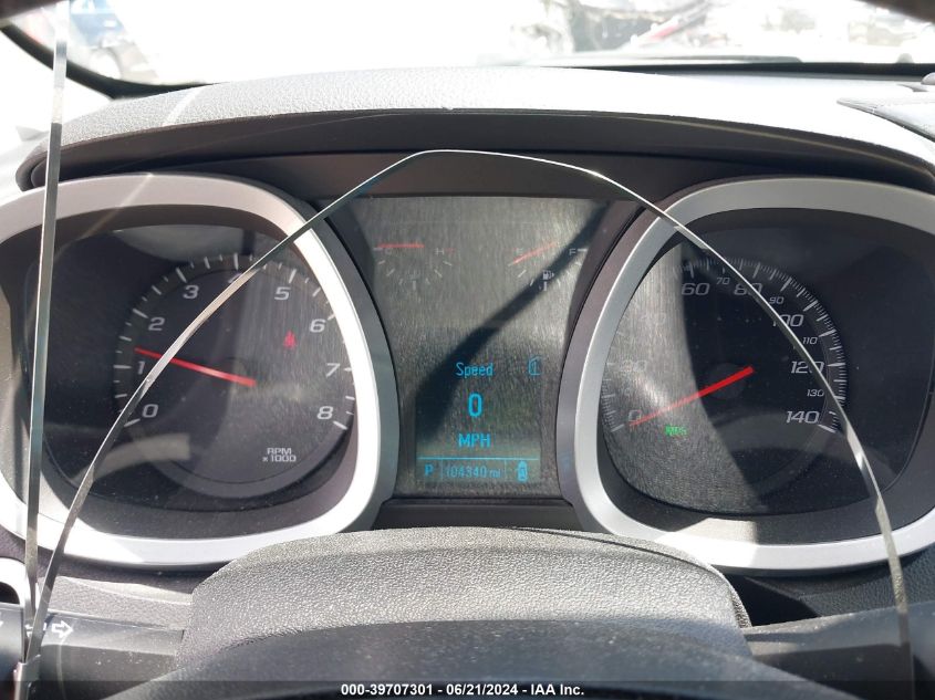 2012 Chevrolet Equinox 2Lt VIN: 2GNALPEK0C6309842 Lot: 39707301