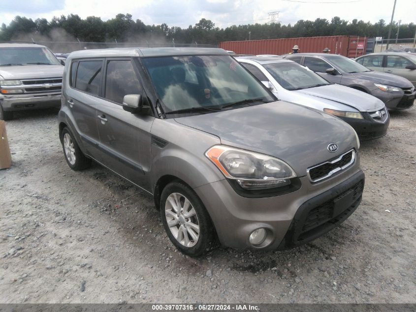 2012 Kia Soul + VIN: KNDJT2A67C7363871 Lot: 40661553