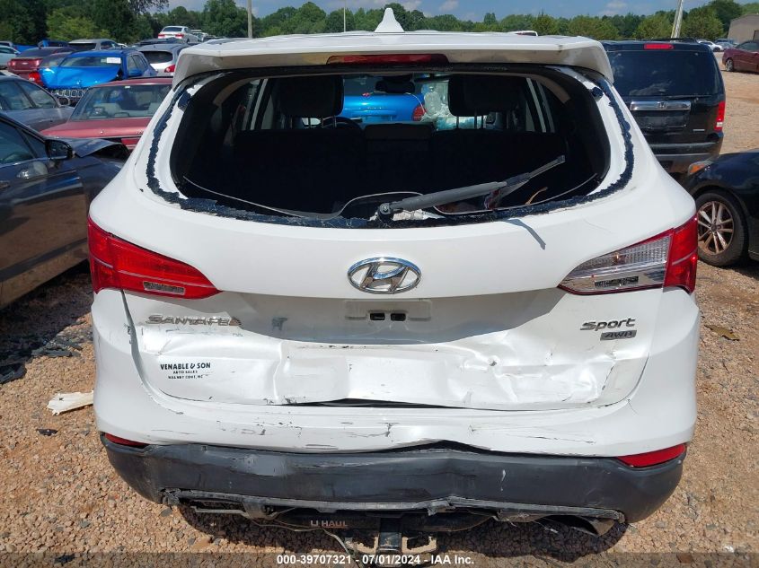 2014 Hyundai Santa Fe Sport 2.4L VIN: 5XYZTDLBXEG184643 Lot: 39707321