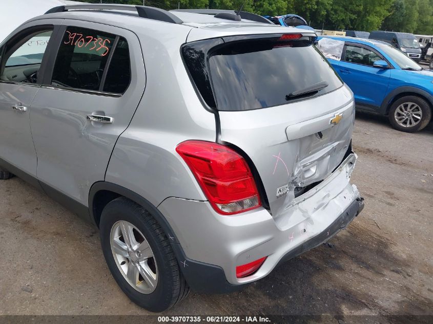 2017 Chevrolet Trax 1Lt VIN: 3GNCJPSB3HL286255 Lot: 39707335