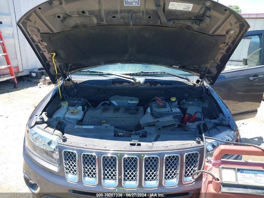 2017 Jeep Compass High Altitude 4X4 VIN: 1C4NJDEB0HD193355 Lot: 39707336