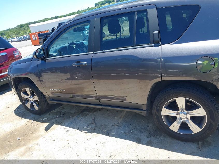 2017 Jeep Compass High Altitude 4X4 VIN: 1C4NJDEB0HD193355 Lot: 39707336