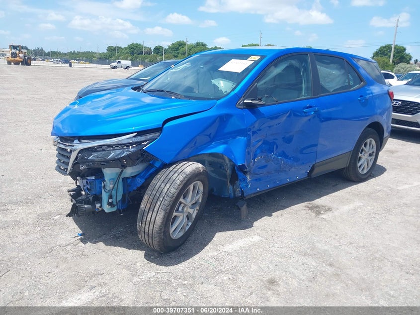 2024 CHEVROLET EQUINOX 1.5L I-4 DI, DOHC, V(VIN: 3GNAXHEG1RL121759