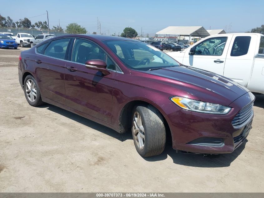 2013 Ford Fusion Se VIN: 3FA6P0HR9DR205515 Lot: 39707373