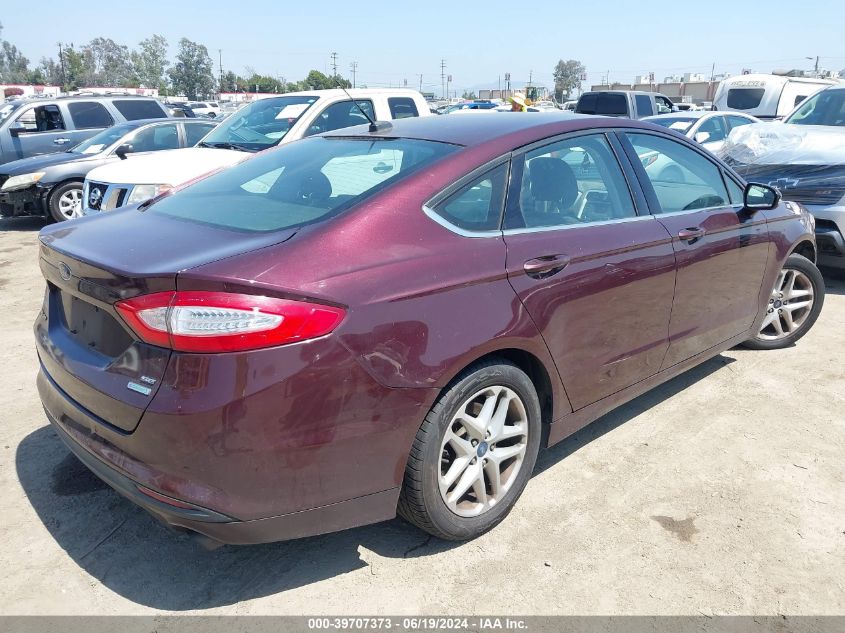 2013 Ford Fusion Se VIN: 3FA6P0HR9DR205515 Lot: 39707373