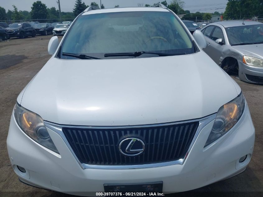 2010 Lexus Rx 350 VIN: 2T2BK1BA8AC068371 Lot: 39707376