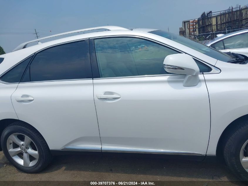 2010 Lexus Rx 350 VIN: 2T2BK1BA8AC068371 Lot: 39707376