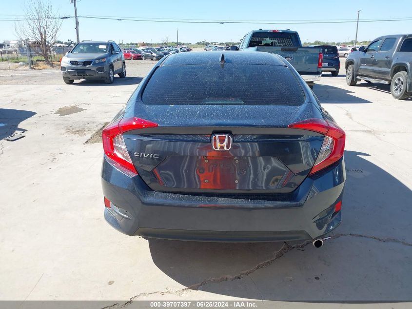 2018 Honda Civic Ex VIN: 19XFC2F75JE019931 Lot: 39707397