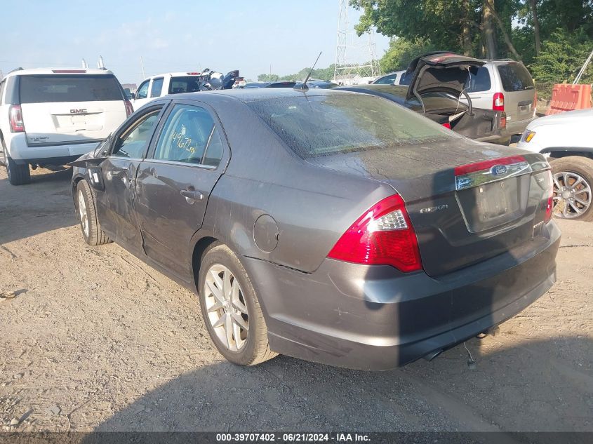 2012 Ford Fusion Sel VIN: 3FAHP0JG4CR106181 Lot: 39707402