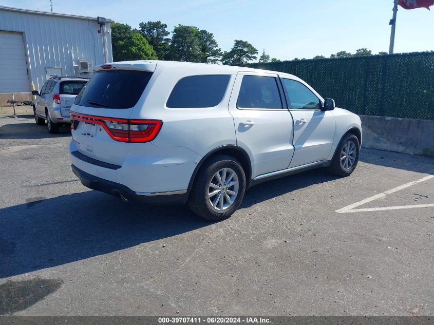 2020 Dodge Durango Special Service VIN: 1C4SDHFT1LC296579 Lot: 39707411