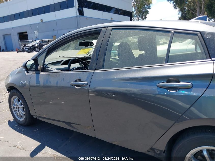 2016 Toyota Prius VIN: JTDKBRFU6G3004676 Lot: 39707412