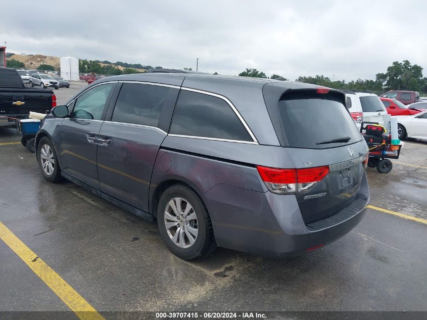 2014 Honda Odyssey Ex-L VIN: 5FNRL5H67EB116664 Lot: 39707415