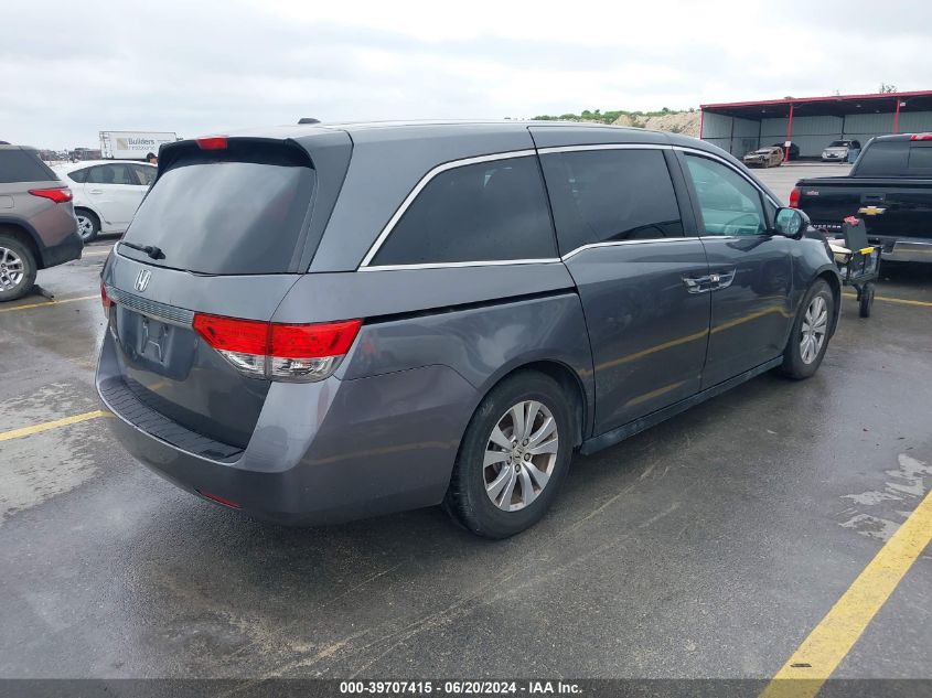 2014 Honda Odyssey Ex-L VIN: 5FNRL5H67EB116664 Lot: 39707415