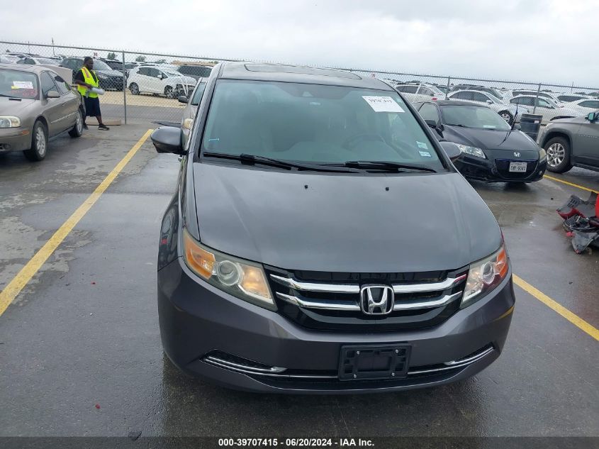 2014 Honda Odyssey Ex-L VIN: 5FNRL5H67EB116664 Lot: 39707415