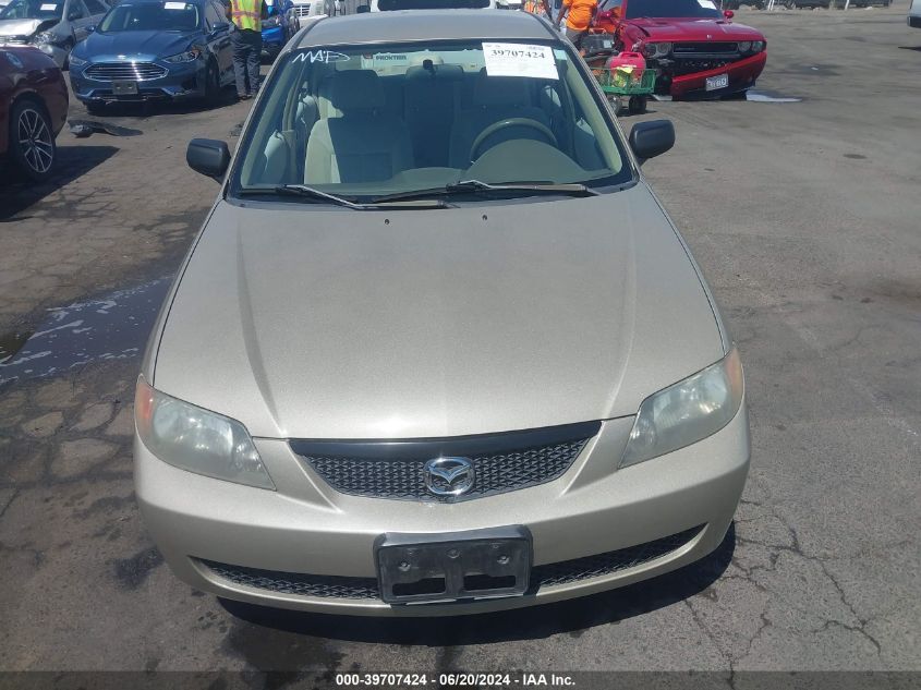 2003 Mazda Protege Dx/Es/Lx VIN: JM1BJ225230213045 Lot: 39707424