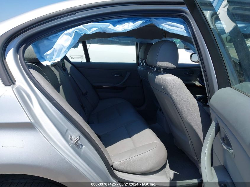 2011 BMW 328I VIN: WBAPH5G57BNM74259 Lot: 39707425