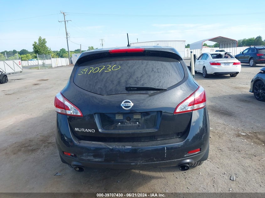2014 Nissan Murano S/Sl/Sv/Le VIN: JN8AZ1MU0EW404017 Lot: 39707430