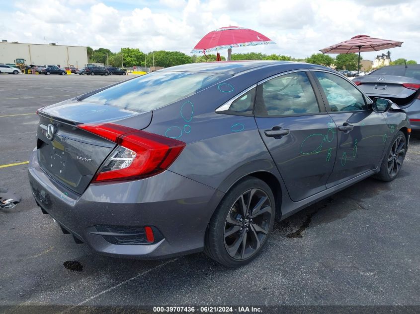 2020 Honda Civic Sport VIN: 2HGFC2F85LH521890 Lot: 39707436