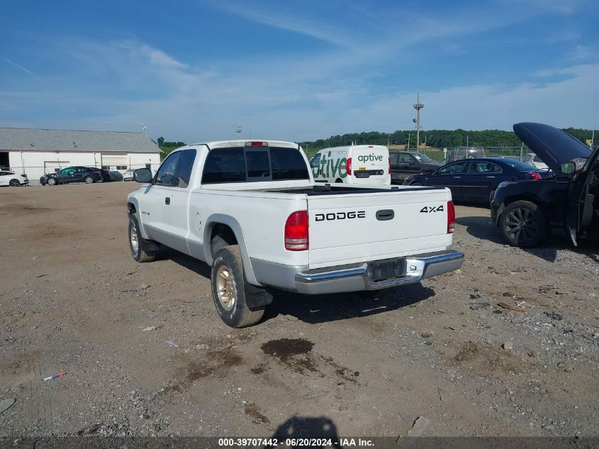 1999 Dodge Dakota Slt/Sport VIN: 1B7GG22X2XS136581 Lot: 39707442