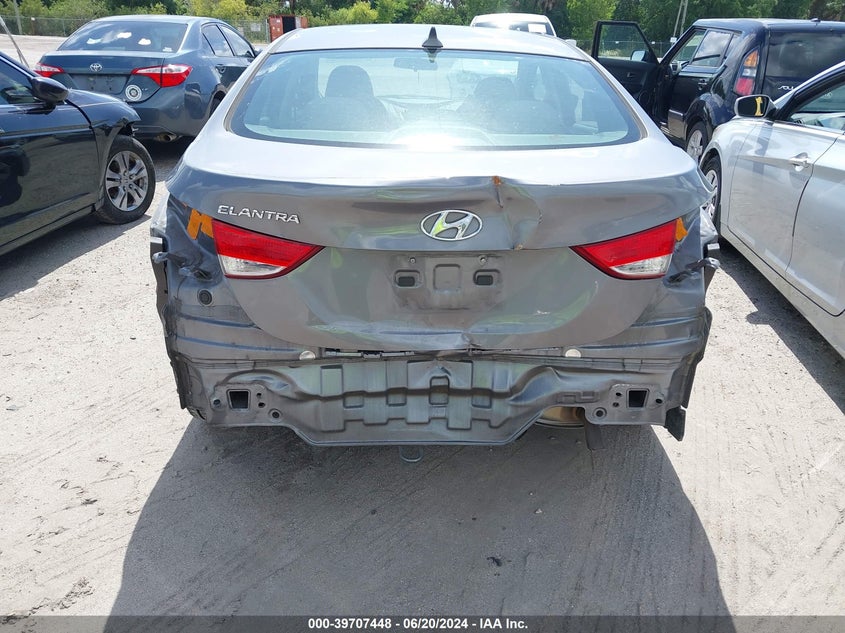 2012 Hyundai Elantra Gls VIN: 5NPDH4AE9CH064430 Lot: 39707448