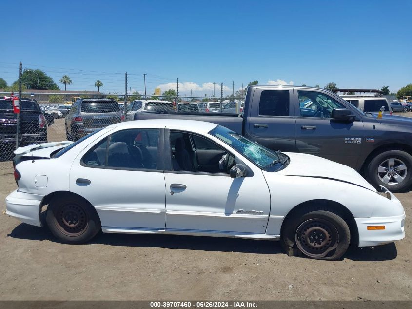 2002 Pontiac Sunfire Se VIN: 1G2JB524927105081 Lot: 39707460