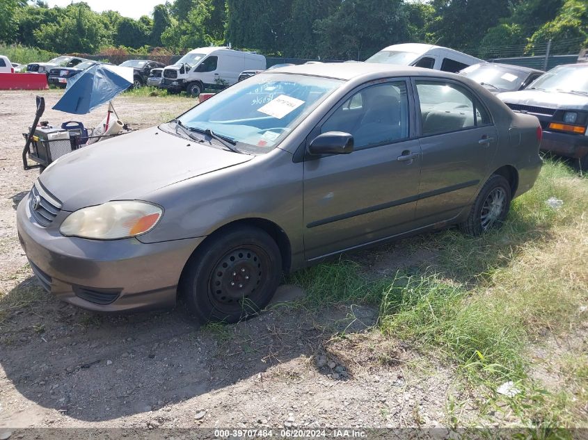 2T1BR32E24C171742 | 2004 TOYOTA COROLLA