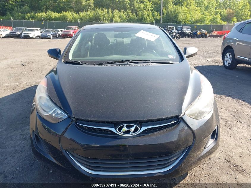 2013 Hyundai Elantra Gls VIN: 5NPDH4AE5DH258549 Lot: 39707491