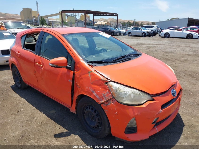 2013 Toyota Prius C Two VIN: JTDKDTB35D1039432 Lot: 39707497