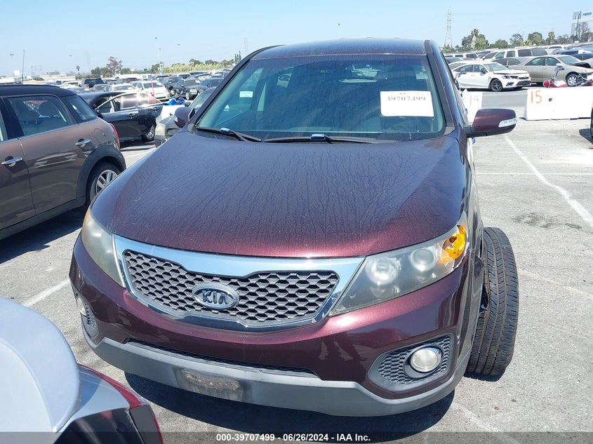 2011 Kia Sorento Ex VIN: 5XYKU4A13BG026908 Lot: 39707499
