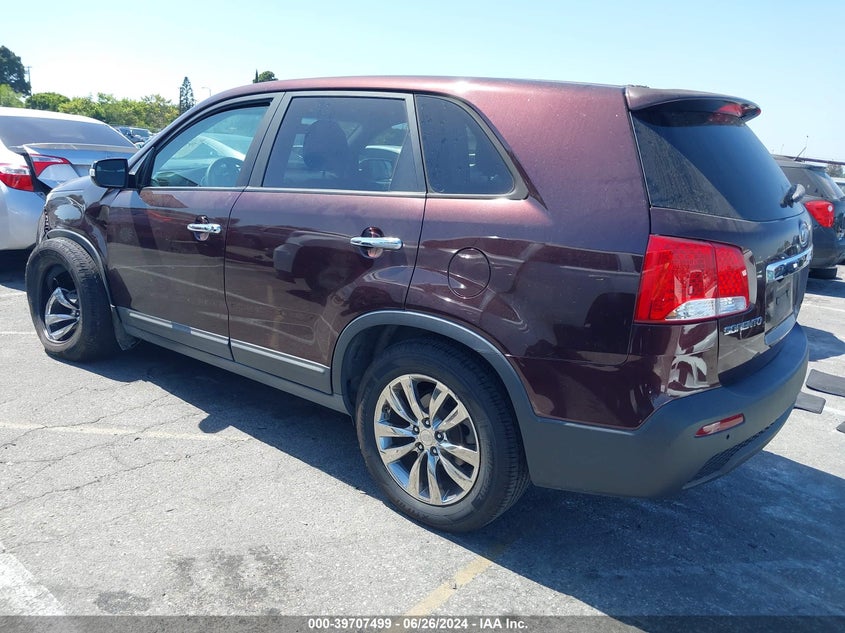 2011 Kia Sorento Ex VIN: 5XYKU4A13BG026908 Lot: 39707499