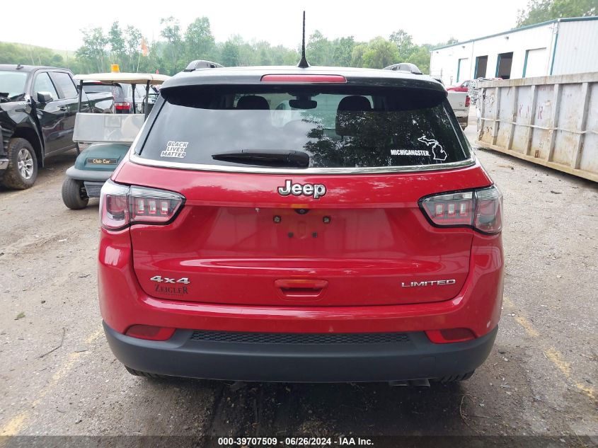 2019 Jeep Compass Limited VIN: 3C4NJDCB0KT689292 Lot: 39707509