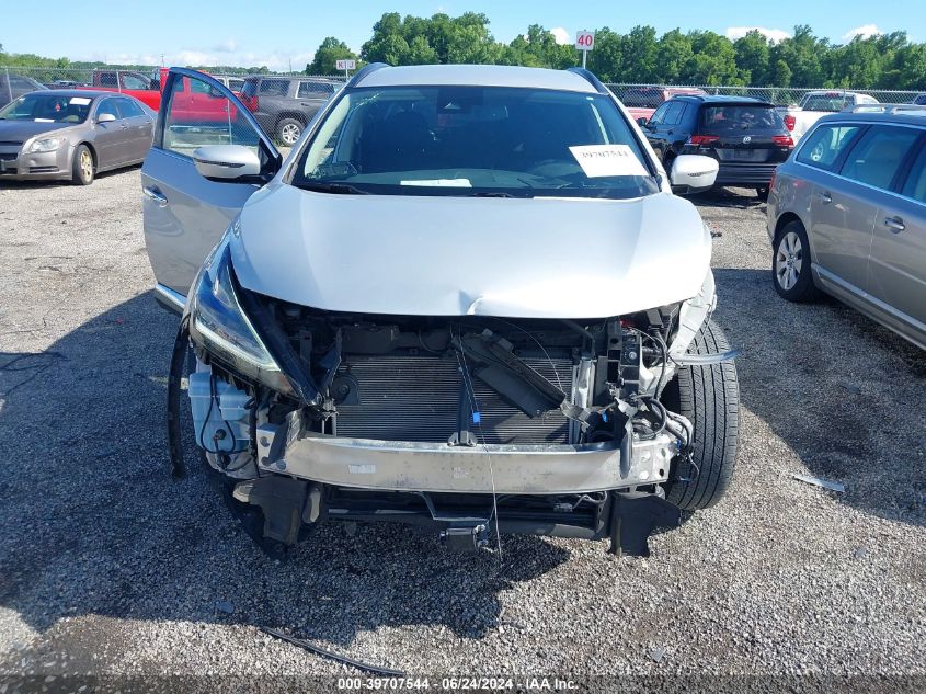 2020 Nissan Murano Sv Intelligent Awd VIN: 5N1AZ2BS2LN139876 Lot: 39707544