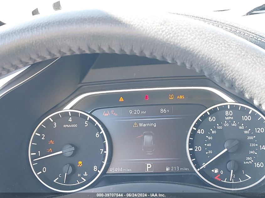 2020 Nissan Murano Sv Intelligent Awd VIN: 5N1AZ2BS2LN139876 Lot: 39707544